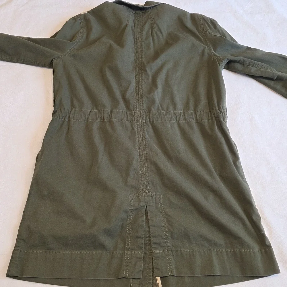 Cabi‎ Field Jacket Women S Green Utility Military Safari Gorpcore Style heritage